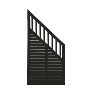 VINDSKYDD PLUS NOSTALGI 90X180/95CM SVART