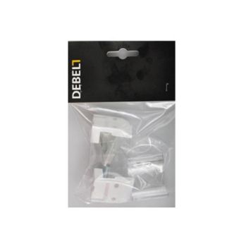 TILLBEHÖRSSET PLISSÉ TOUCH SPLIT VIT