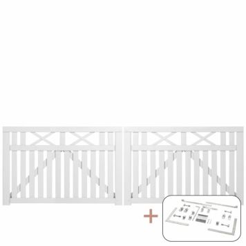 DUBBELGRIND PLUS VINESSE 300X98CM VIT