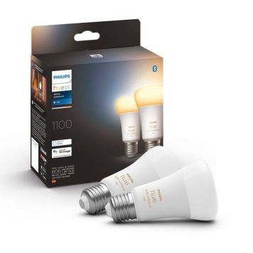 LJUSKÄLLA PHILIPS HUE A60 WA E27 8W 2-PACK  
