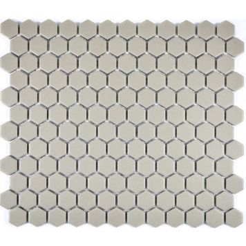 MOSAIK UNI LIGHT GREY 26X30CM PRIS PER ARK