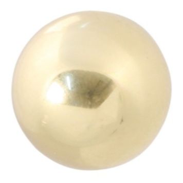 KNOPP MÄSSINGPOL. 30 MM 25MM