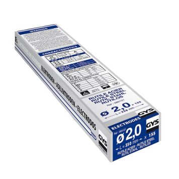 STAVELEKTRODER GYS RUTILA 2,0MM 155ST