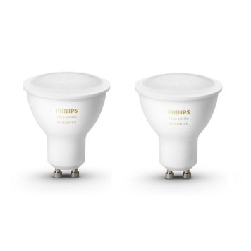 LJUSKÄLLA PHILIPS HUE WA GU10 4,3W 2-PACK 