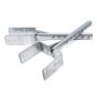 STOLPSKO GUNNEBO FASTENING PBWS Z-PRO GALVANISERAD 98X40MM