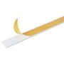 PLATTPROFIL PVC SJÄLVHÄFTANDE 30X3MM 2,6M
