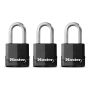HÄNGLÅS MASTERLOCK M115EURTRILF STÅL 3 ST