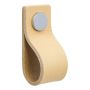 HANDTAG MILLERS BEIGE 25X65MM