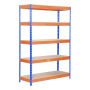 LAGERHYLLA SIMONRACK BRICOFORTE 200X120X60CM BLÅ/ORANGE