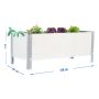 PLANTERINGSLÅDA SIMONRACK SIMONGARDEN URBAN 410X1200X600MM GRÅ