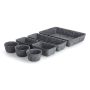 FÖRVARINGSLÅDOR ZELLER ORGANIZER SET 7-PACK