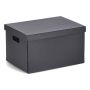 FÖRVARINGSLÅDA ZELLER 25X35X20CM SVART