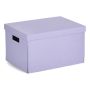 FÖRVARINGSLÅDA ZELLER 25X35X20CM LILA