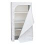 ÖVERDRAG SIMONRACK SHELF COVER 180X90X30CM VIT 