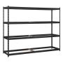 LAGERHYLLA SIMONRACK ECOFORTE 200X180X60CM ANTRACIT