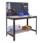 ARBETSBORD SIMONRACK SIMONWORK BT2 144,5X91X61CM ANTRACIT