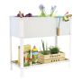 PLANTERINGSLÅDA SIMONRACK SIMONGARDEN TOP 85X120X40CM VIT