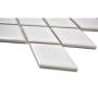 MOSAIK WELSCHEIT DIAMOND WHITE GLOSSY 26,6X30,7CM PRIS PER ARK 