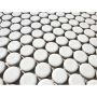 MOSAIK PENNY ROUND UNI WHITE MATTE PRIS PER ARK