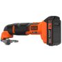 MULTIMASKIN BLACK+DECKER BDCOS18D1K-QW 18V 1X2,0AH