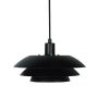 TAKLAMPA DYBERG LARSEN DL31 Ø31 CM SVART