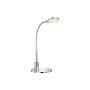 BORDSLAMPA GLOBO PEGASI 25CM KROM 