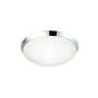 TAKPLAFOND ANETA LIGHTING SIRACUSA 60W E27 IP44 KROM/VIT