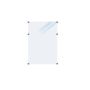 GLASSTAKET PLUS FROSTAT GLAS INKL 6ST BESLAG 90X127CM