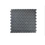 MOSAIK PENNY ROUND BLACK 31,5X29,4CM PRIS PER ARK