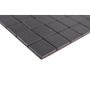 MOSAIK WELSCHEIT MAGIC SQUARE ALU BLACK SILK BRUSHED PRIS PER ARK