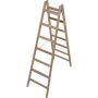 TRAPPSTEGE STABILOMAT DUBBELSIDIG TRÄ 2M 2X7 STEG