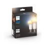 LJUSKÄLLA PHILIPS HUE WA E27 6W 2-PACK 