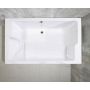 BADKAR CAMARGUE SKARABORG DUO CLEAN 170X100CM VIT 