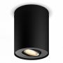 TAKSPOTLIGHT PHILIPS HUE PILLAR SINGEL SVART