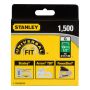 HÄFTKLAMMER STANLEY G TYP 12MM 1000ST