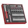 HYLSNYCKELSATS TENG TOOLS 3/8" 36 DELAR TED3836