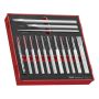 DORN OCH MEJSELSATS TENG TOOLS 14 DELAR TEDPC14