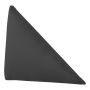 VÄGGPANEL FLLOW VELVET TRIANGLE 95 ANTRACIT 15X30CM 2ST