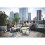 UTOMHUSKRUKA ELHO LOFT URBAN RUND 48L Ø50CM VIT