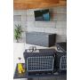 DYNBOX BIOHORT 180 79X181CM METALLIC MÖRKGRÅ