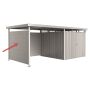 SIDOVÄGG BIOHORT TILL HIGHLINE H4 METALLIC SILVER