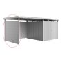 SIDOVÄGG BIOHORT TILL HIGHLINE H4 METALLIC SILVER