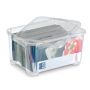 FÖRVARINGSLÅDA PLAST CLEAR BOX XL 70L