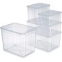 CLEAR BOX M, 31L 55,5X39X16CM, REGALUX