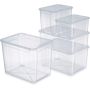 FÖRVARINGSLÅDA REGALUX PLAST CLEAR BOX S 20L 
