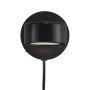 VÄGGLAMPA NORDLUX CLYDE LED SVART