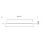 PLAFOND GLOBO OPTIMA LED Ø46CM VIT