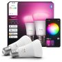 LJUSKÄLLA PHILIPS HUE WCA E27 9W 2-PACK  