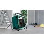 BYGGFLÄKT 9000W GRÖN SLADDLÄNGD: 1,8M