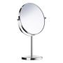SMINKSPEGEL SMEDBO OUTLINE PÅ FOT 7X FÖRSTORING KROM